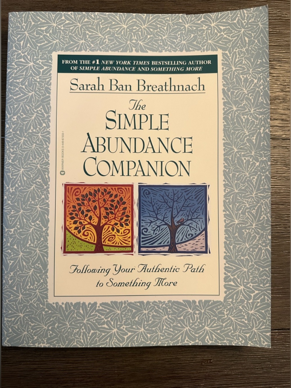 The Simple Abundance Workbook by Sarah Ban Breathnach - Softcover